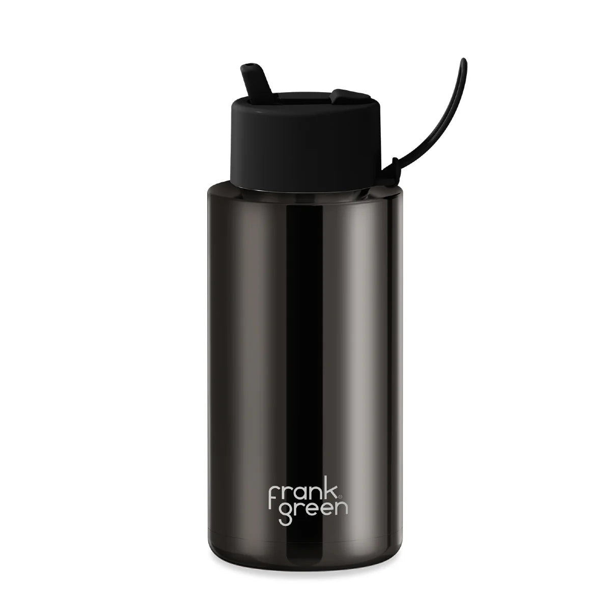Reusable Bottle - Frank Green - 1L / 34oz - Shadow Chrome