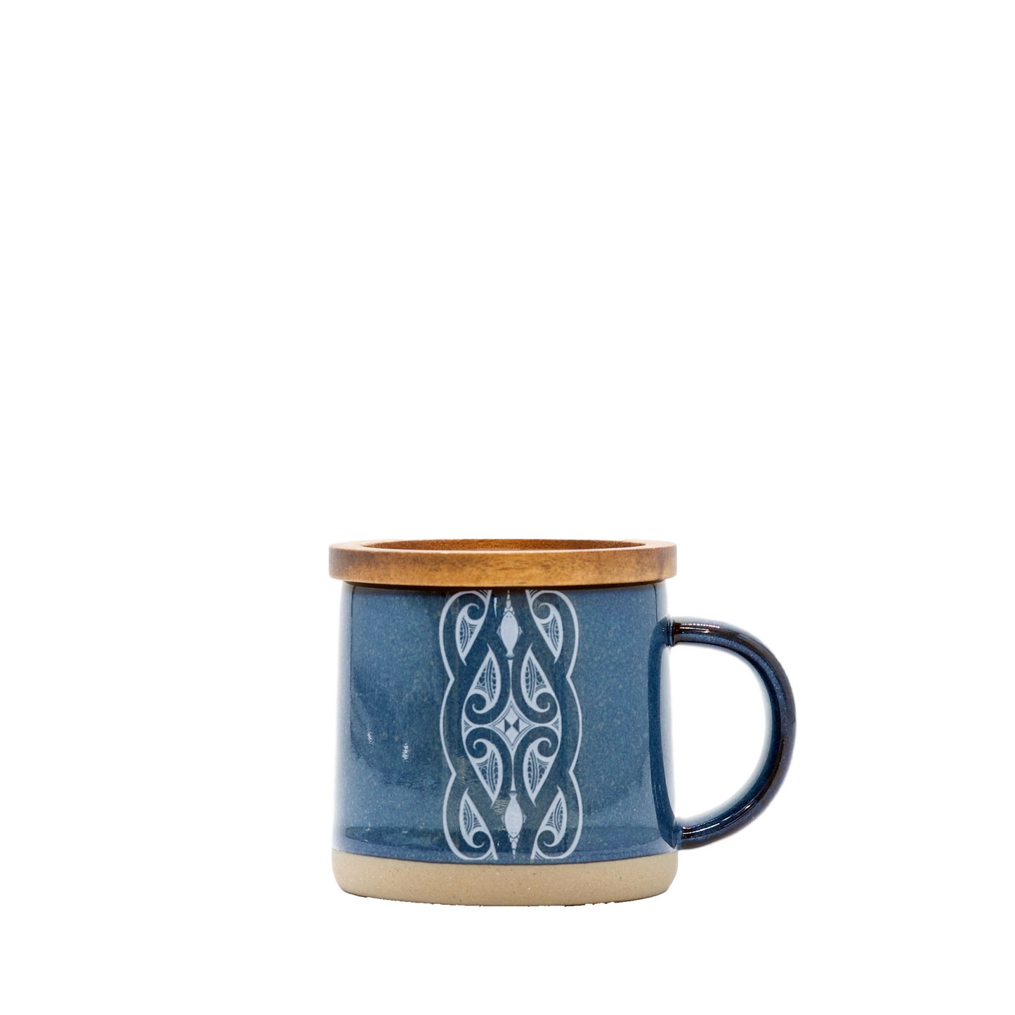 Mug - Espresso (Mini) - Glazed Ceramic - Miriama Grace-Smith - Navy