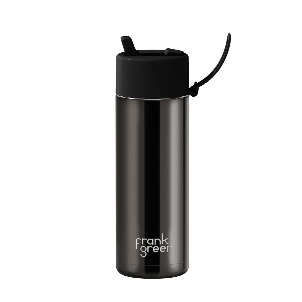 Reusable Bottle - Frank Green - 595ml / 20oz - Shadow Chrome