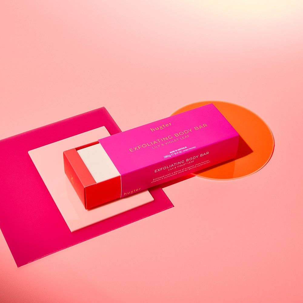 Exfoliating Body Bar 280gm | Lily & Violet Leaf
