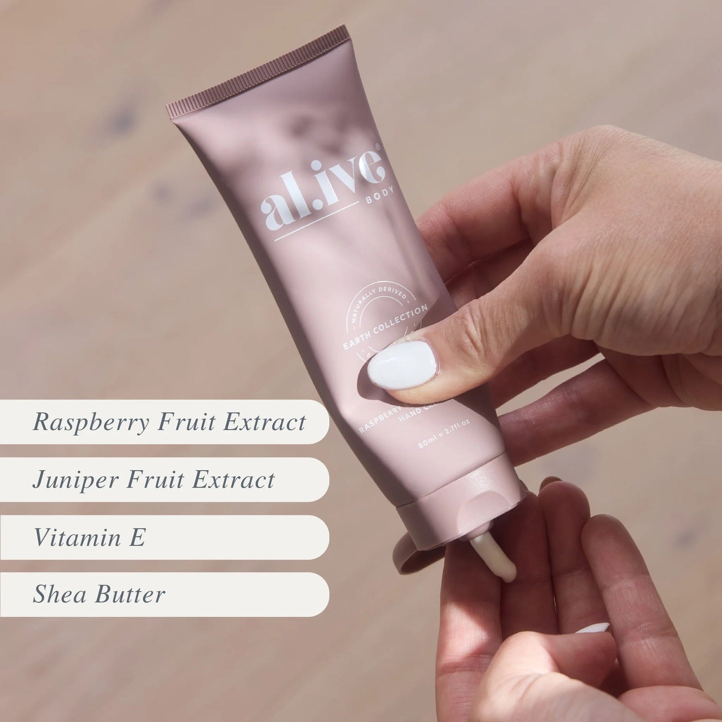 Hand Cream - Al.ive - Raspberry Blossom & Juniper