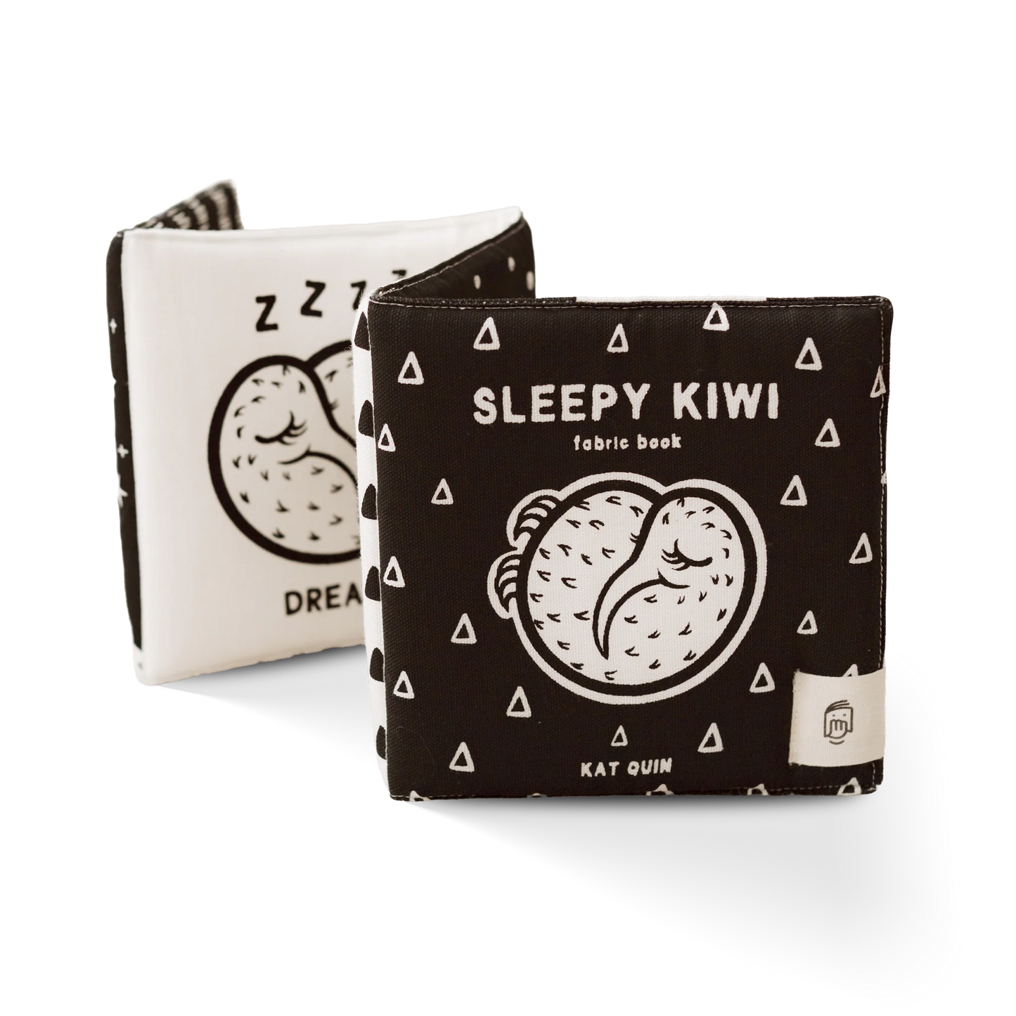 Sleepy Kiwi Baby Fabric Book of Birds (Organic Cotton)