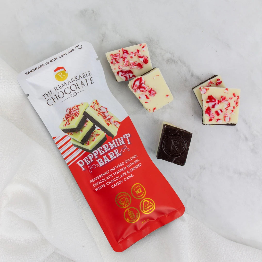Peppermint Bark | Chocolate Bar 40G