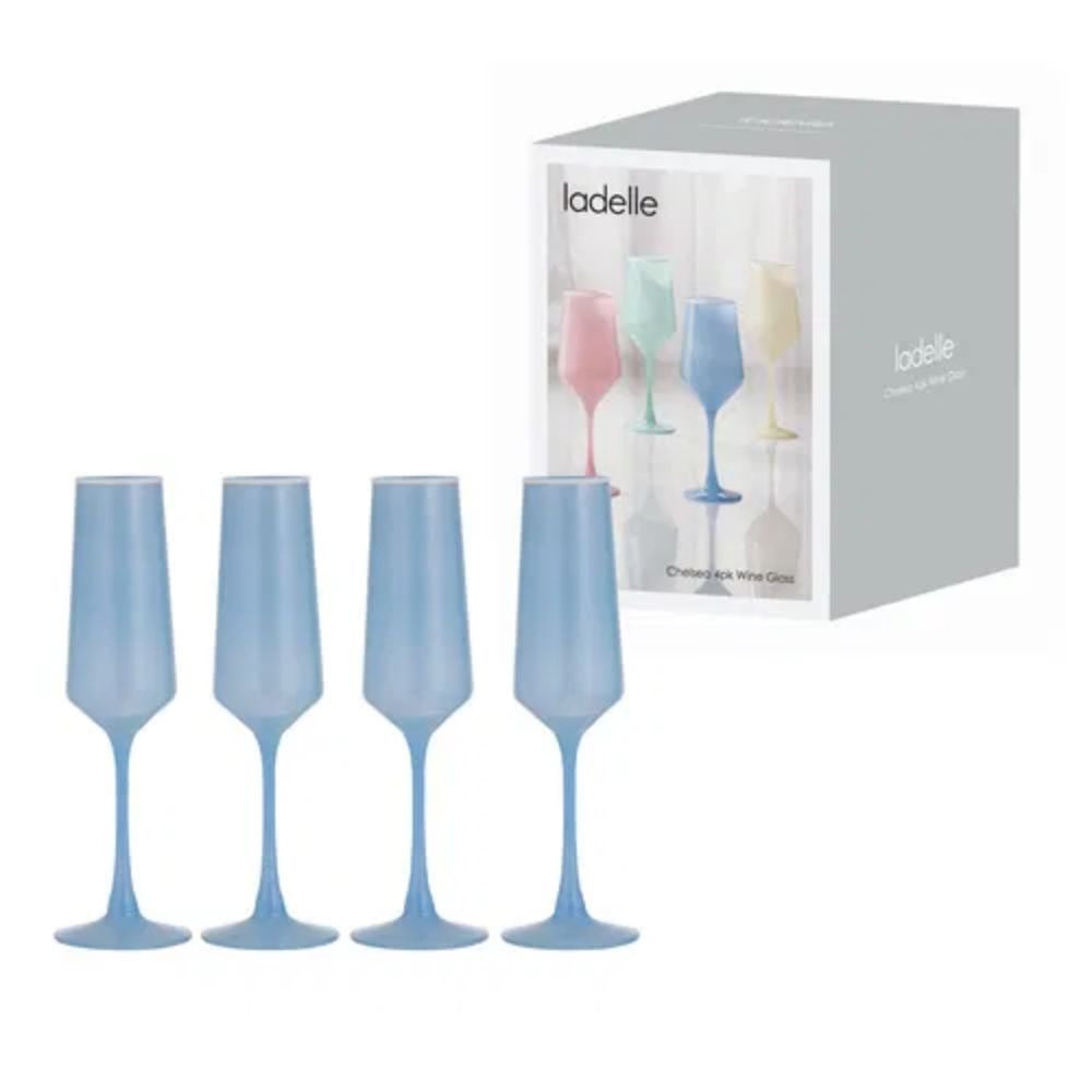 Champagne Glass - Sky Blue