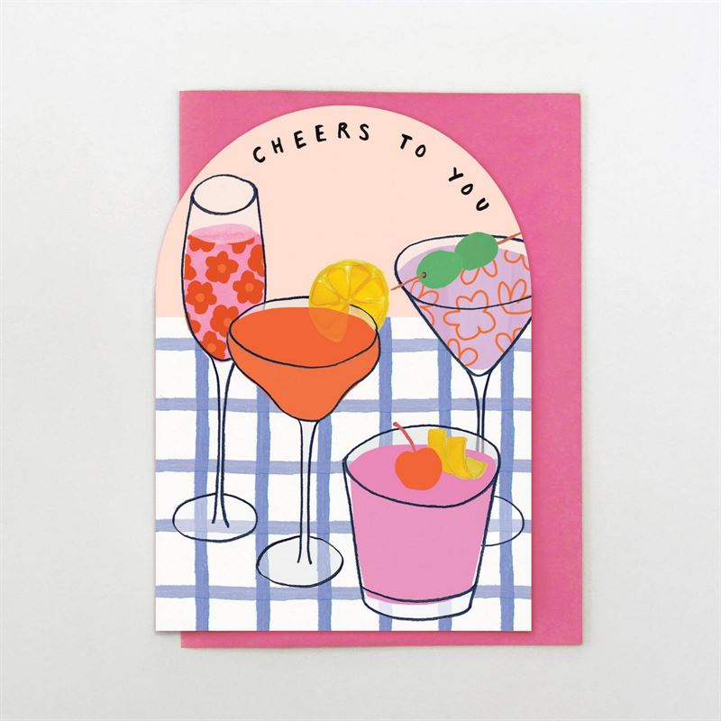 Greeting Card - Cheers To You