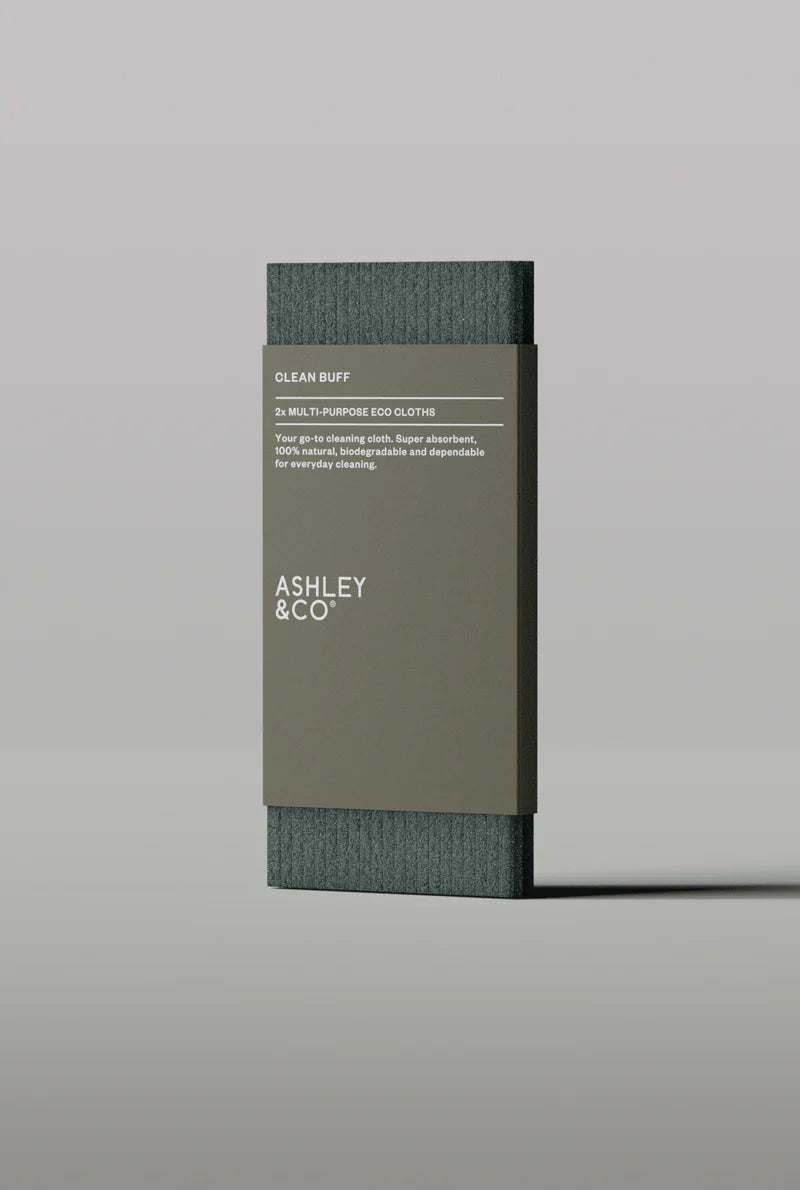 Clean Buff (Luxe Cleaning Cloth) - Ashley and Co - Hushed Kale