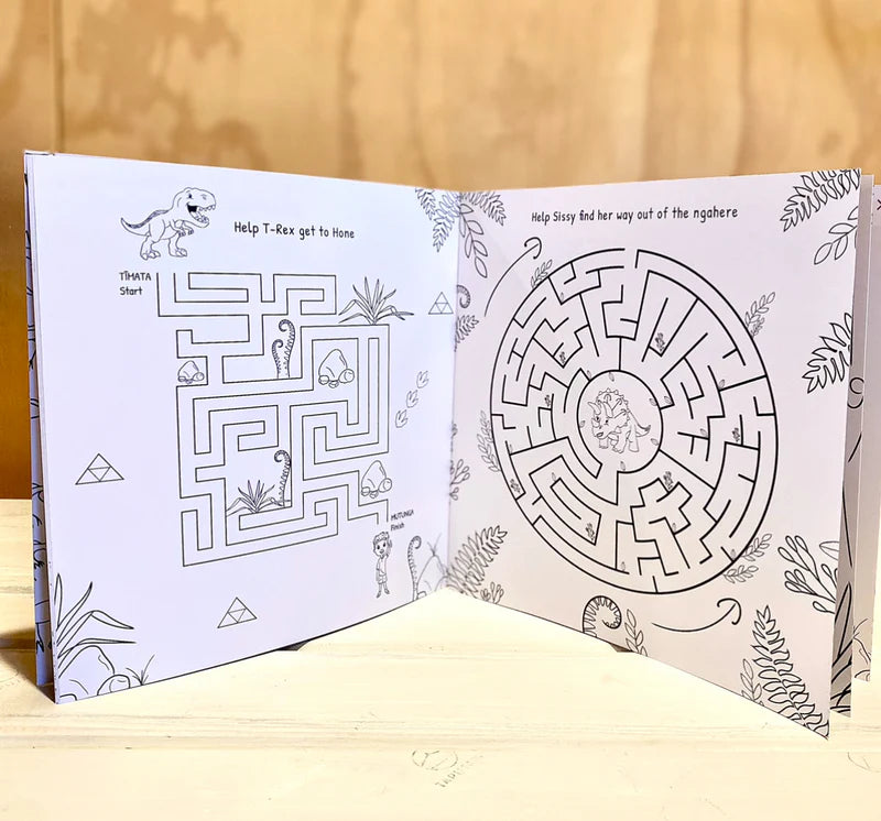 Book - Hone and his mokonui - Colouring Book