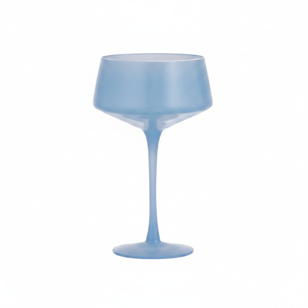 Coupe (Single) (Cocktail) Glass - Sky Blue