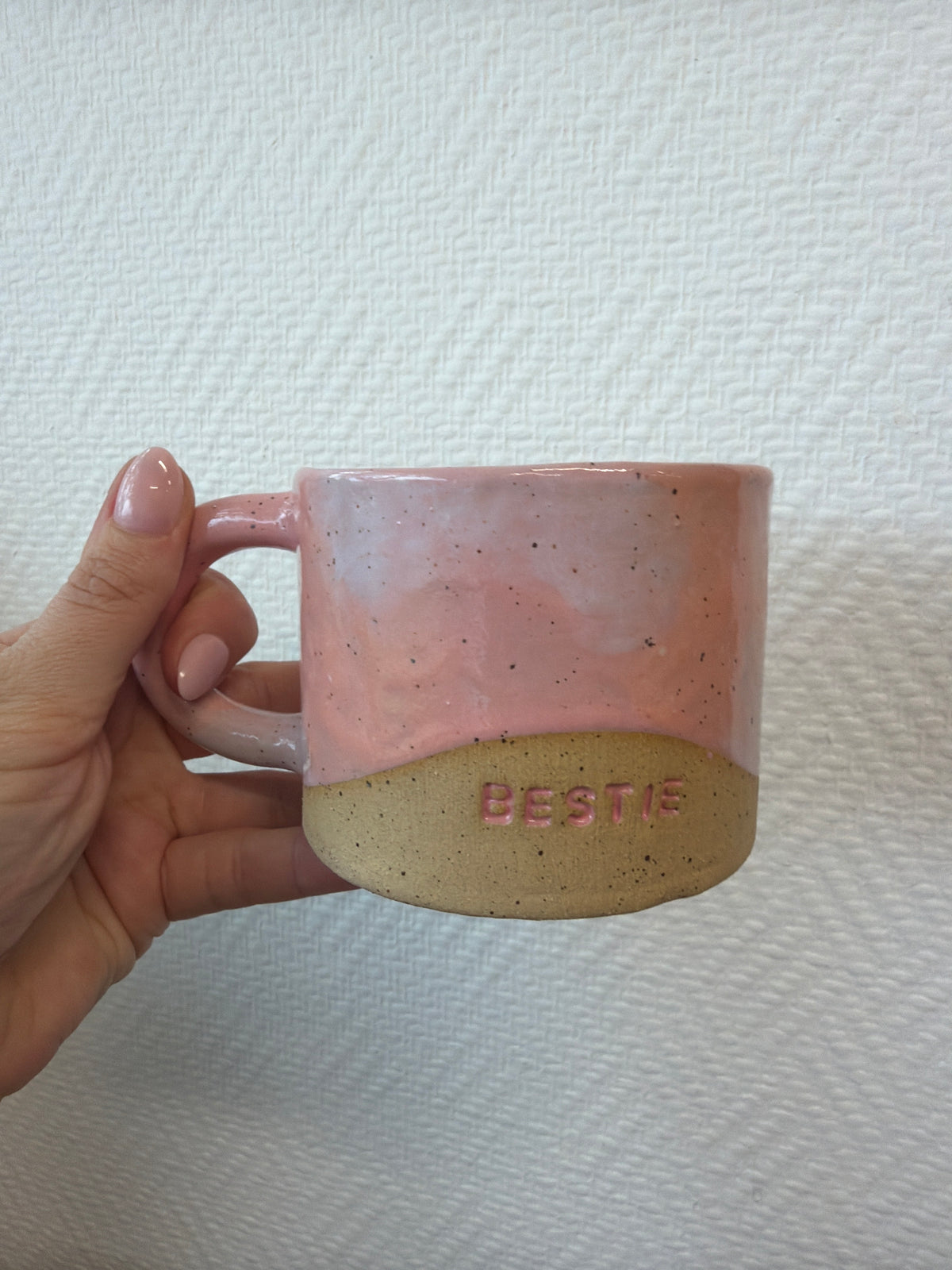 Pottery Mug - #2063 - Bestie