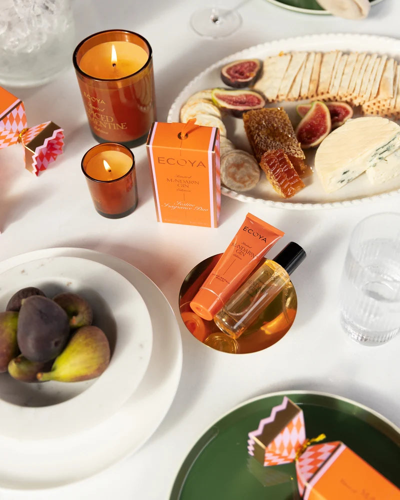 Festive Fragrance Duo - Mini Hand Cream 40ml & Mini Room Spray 30ml - Mandarin Gin