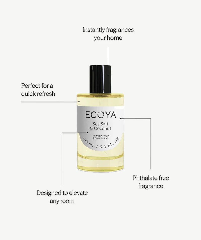 Room Spray - Sea Salt & Coconut - Ecoya