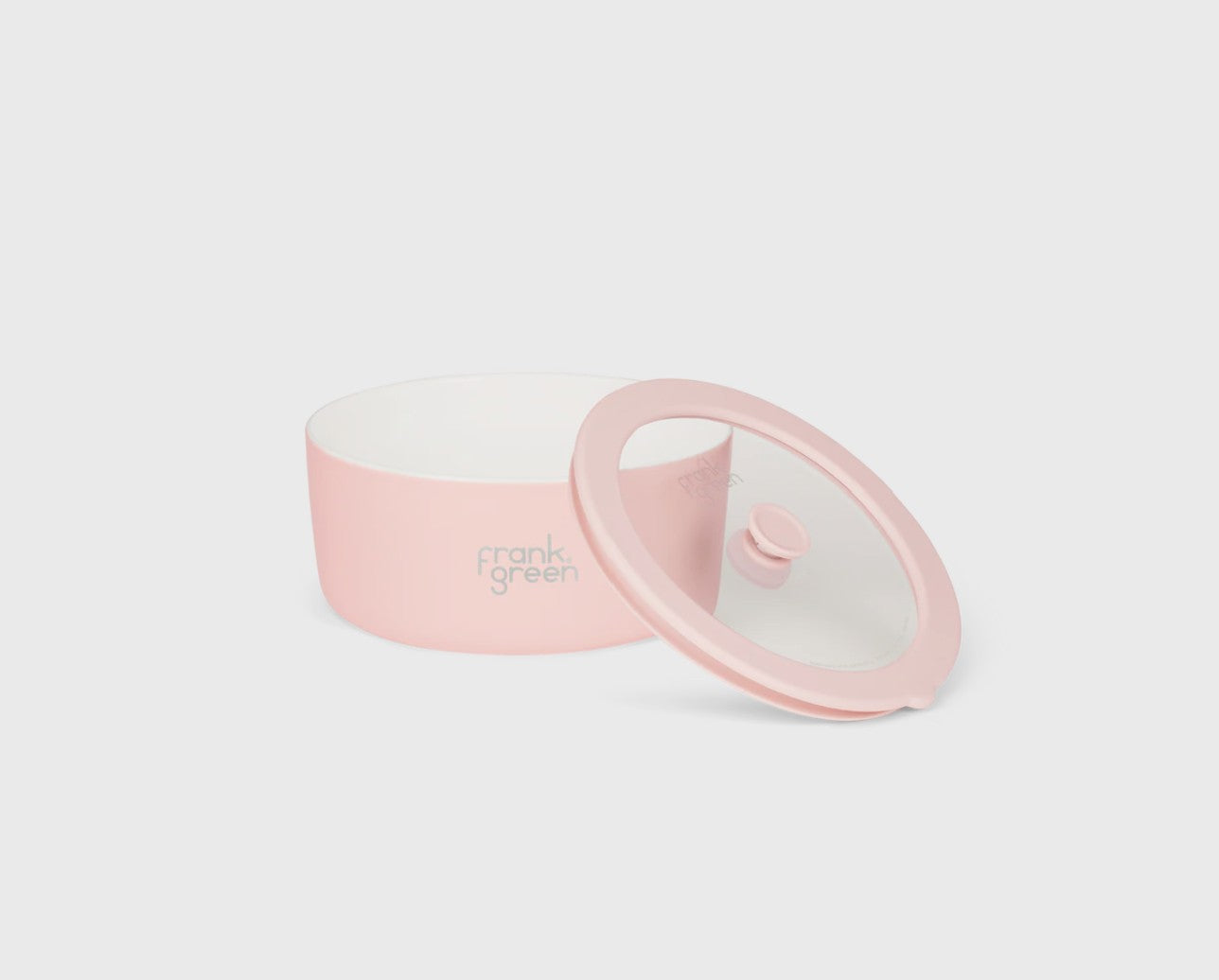 Bowl - Porcelain with Glass Lid - 700ml - Blushed - Frank Green