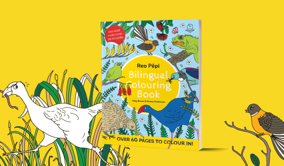 Book - Colouring - Reo Pepi - Bilingual