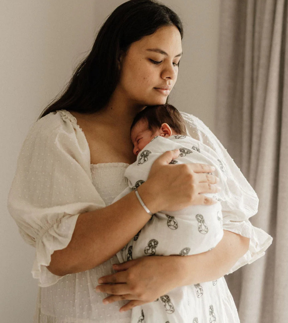 Pēpi Wrap - Tiki - Green - Bo and Ko