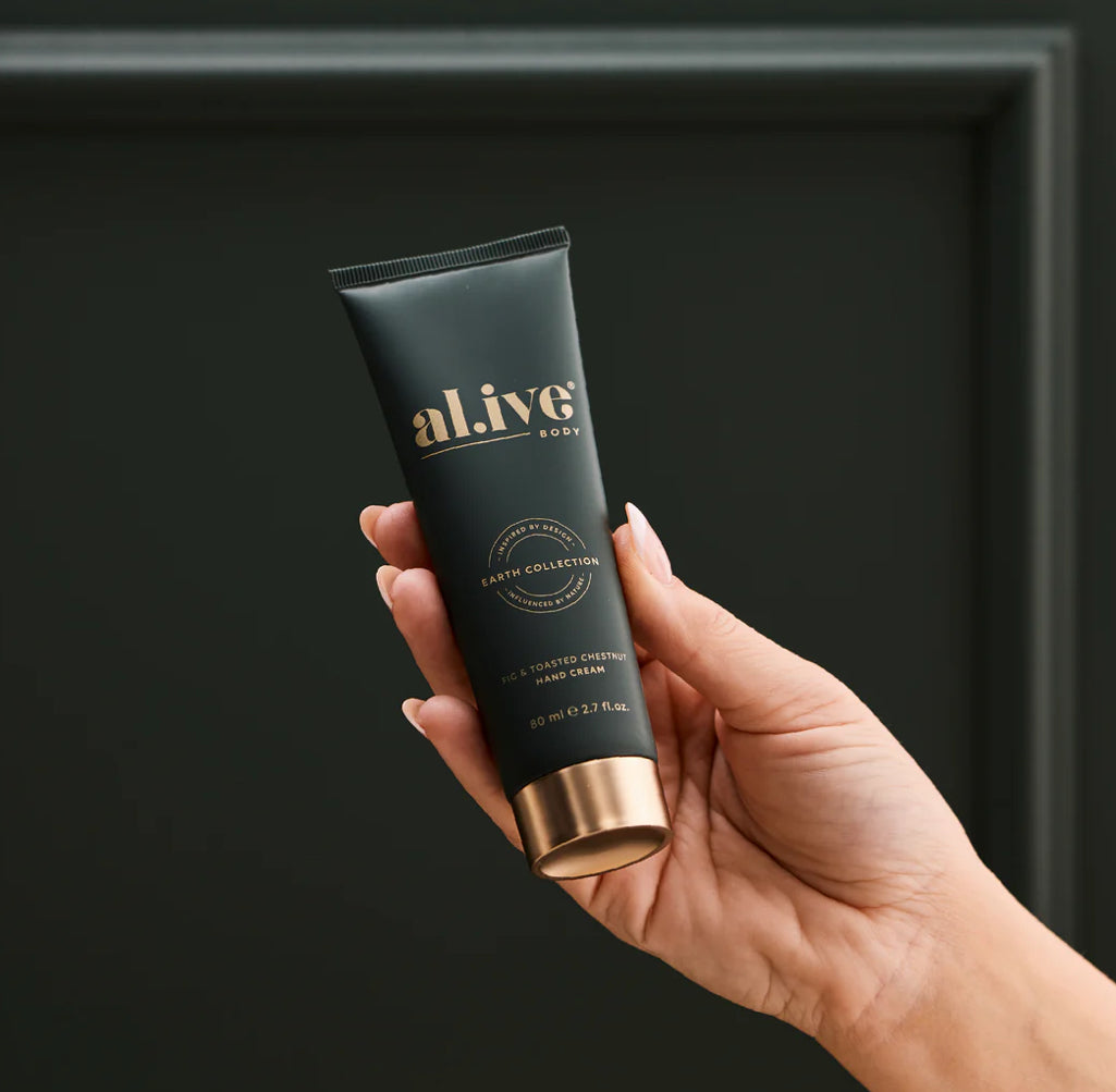 Cracker Set - Hand Cream - Al.ive - Fig and Toasted Chestnut