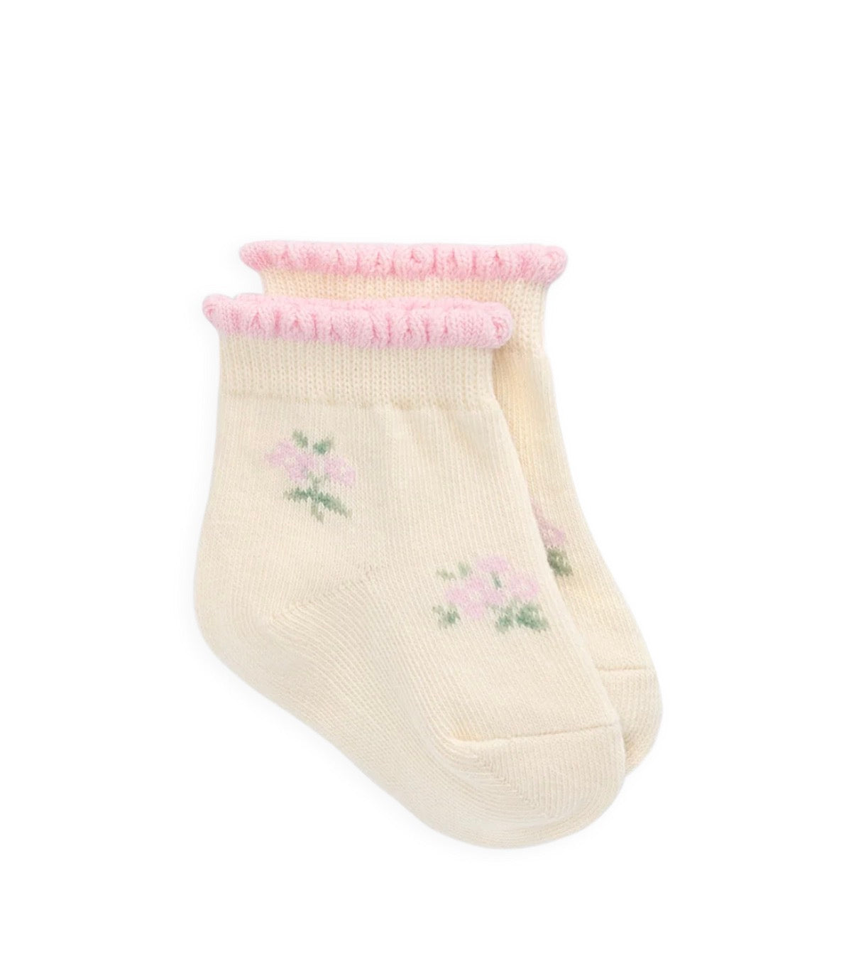 Socks - Flower - Jamie Kay - NB