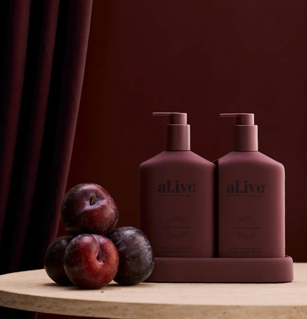 Wash and Lotion Duo (Transformative) - Al.ive - Sweet Plum and Berries