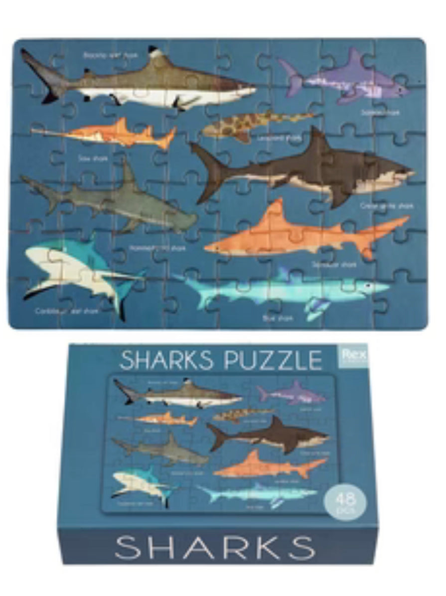 Puzzle - Matchbox - Sharks