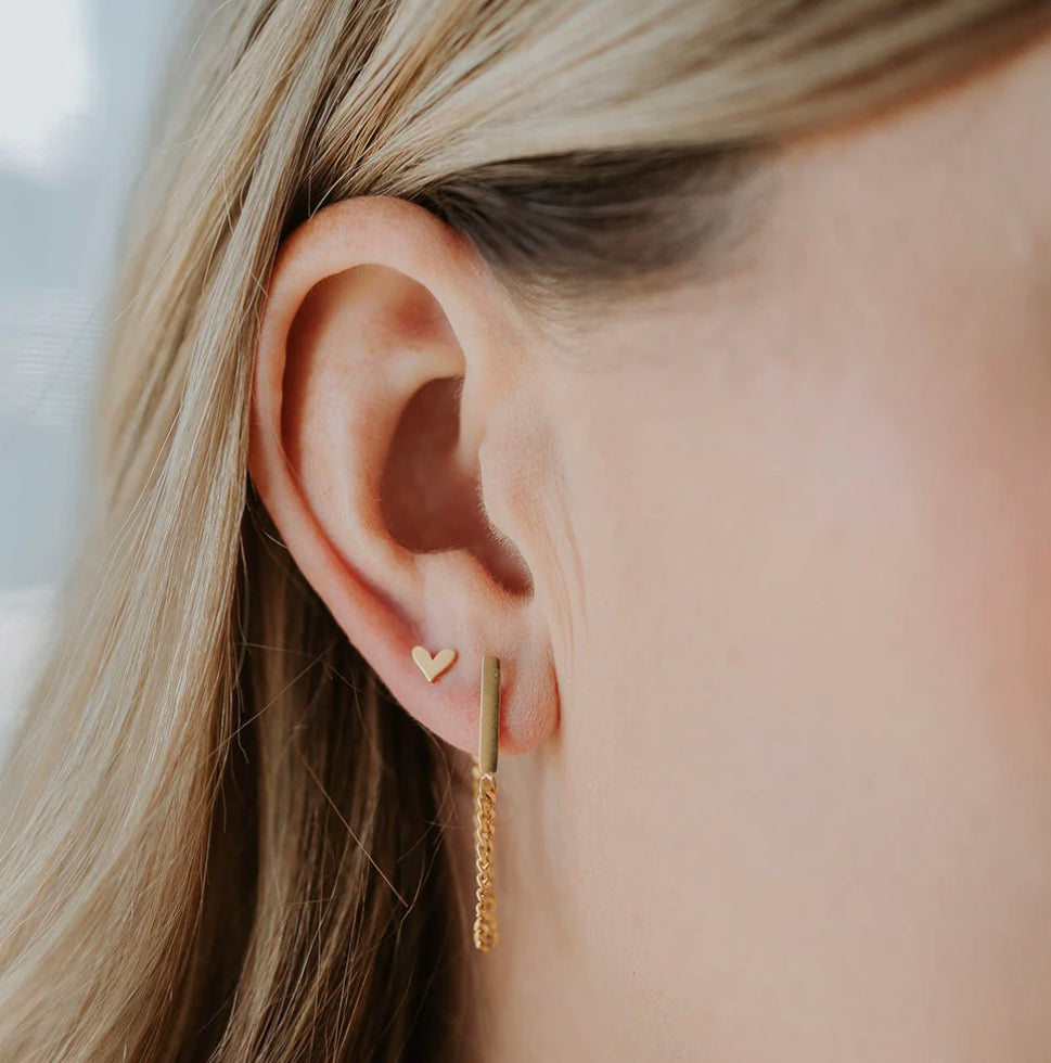 Earrings - Katy B - Mini Hearts
