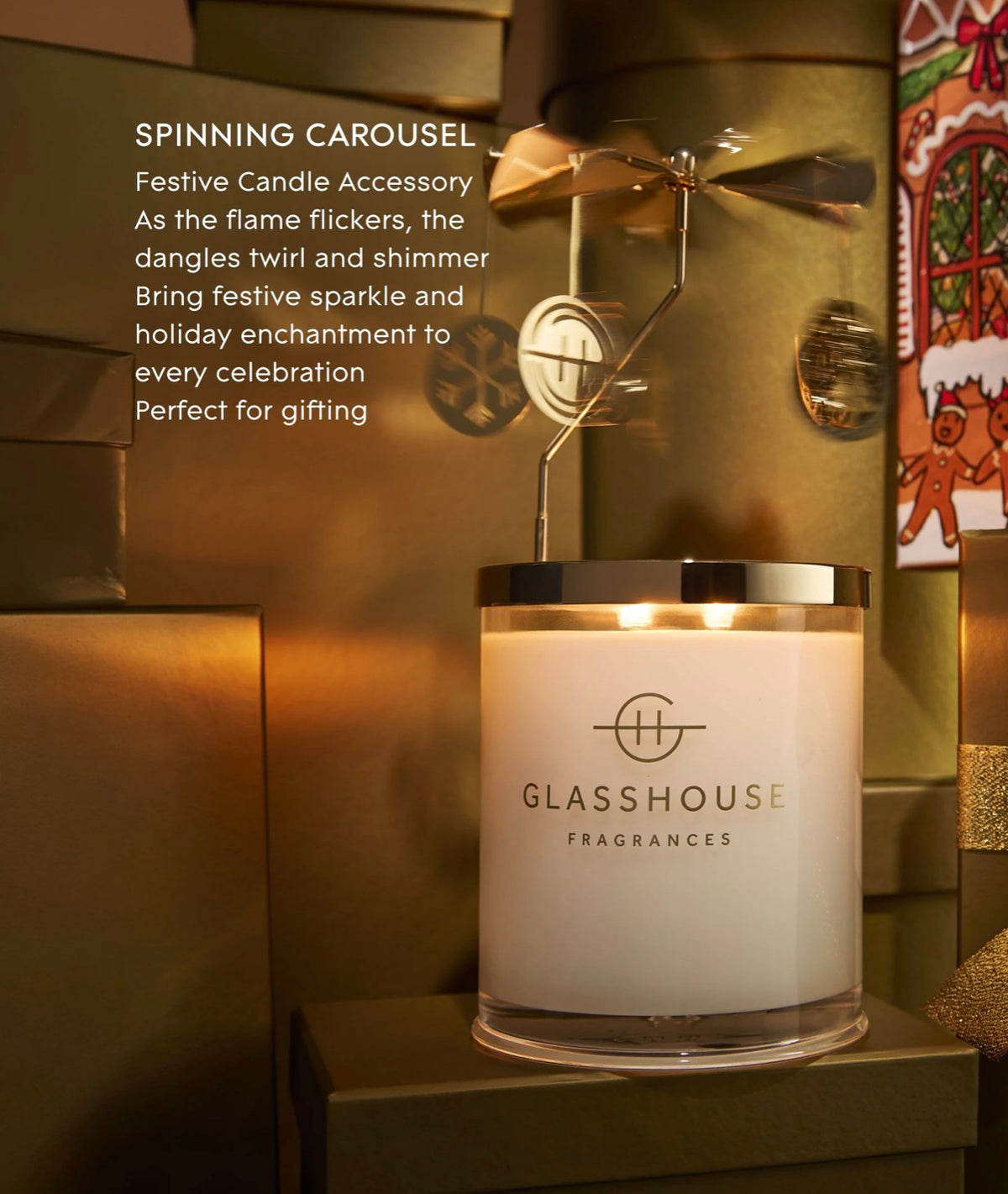 Christmas Spinning Carousel