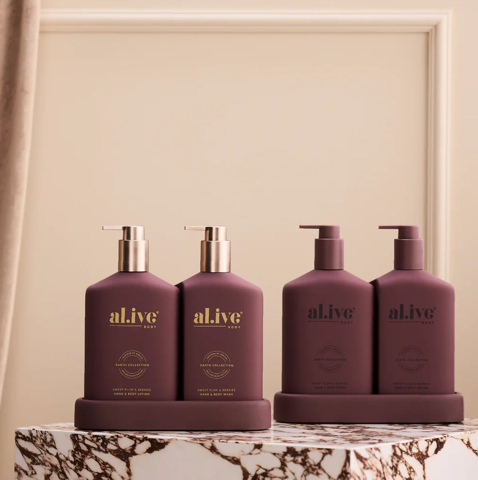 Wash and Lotion Duo (Transformative) - Al.ive - Sweet Plum and Berries