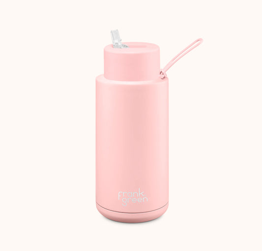 Reusable Bottle - Frank Green - 1ltr - Blush
