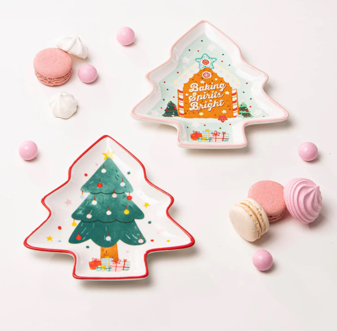 Platter - Tree - Dasher Christmas