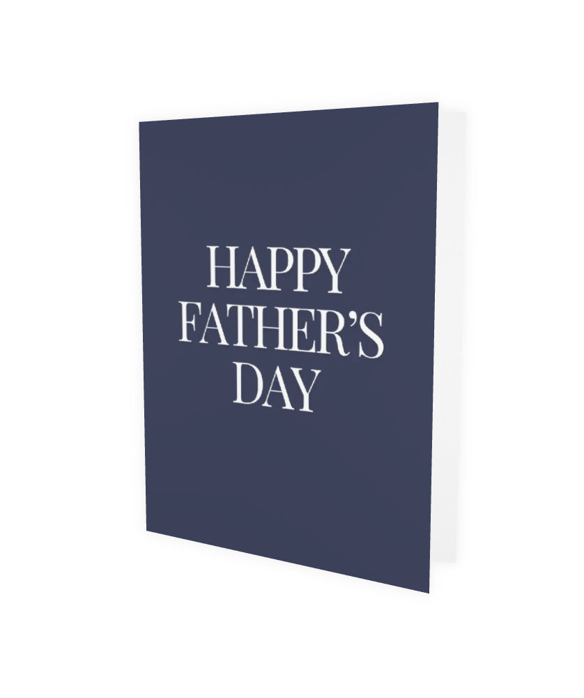 Greeting Card - Father's Day - Navy