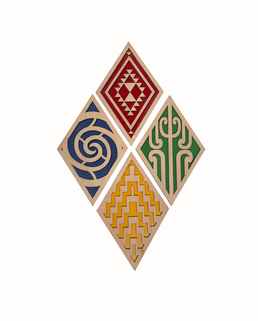 Wall Art - Pumotu Taimana - Set of 4