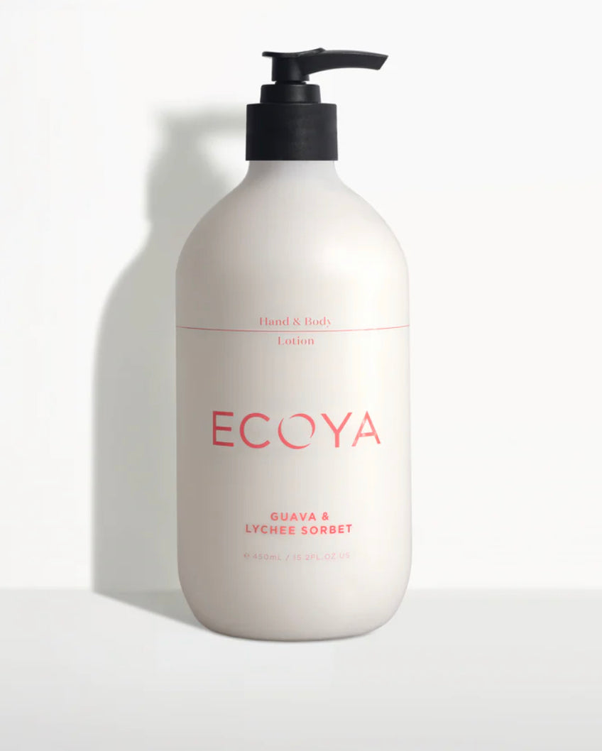 Hand and Body Lotion - Ecoya - Guava and Lychee