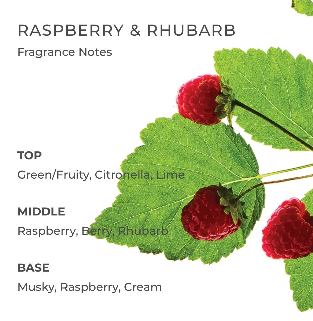 Candle - Raspberry & Rhubarb - 300g - Circa