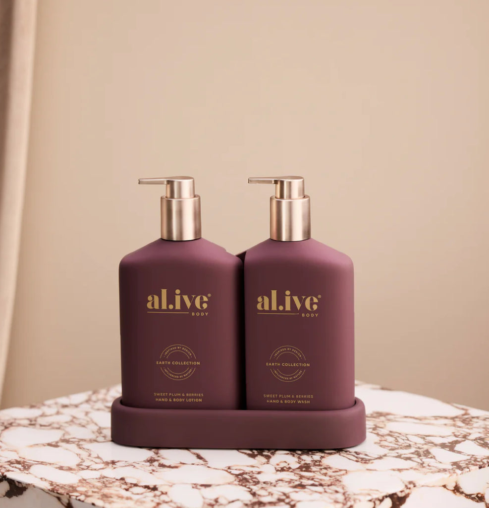 Wash and Lotion Duo (Transformative) - Al.ive - Sweet Plum and Berries