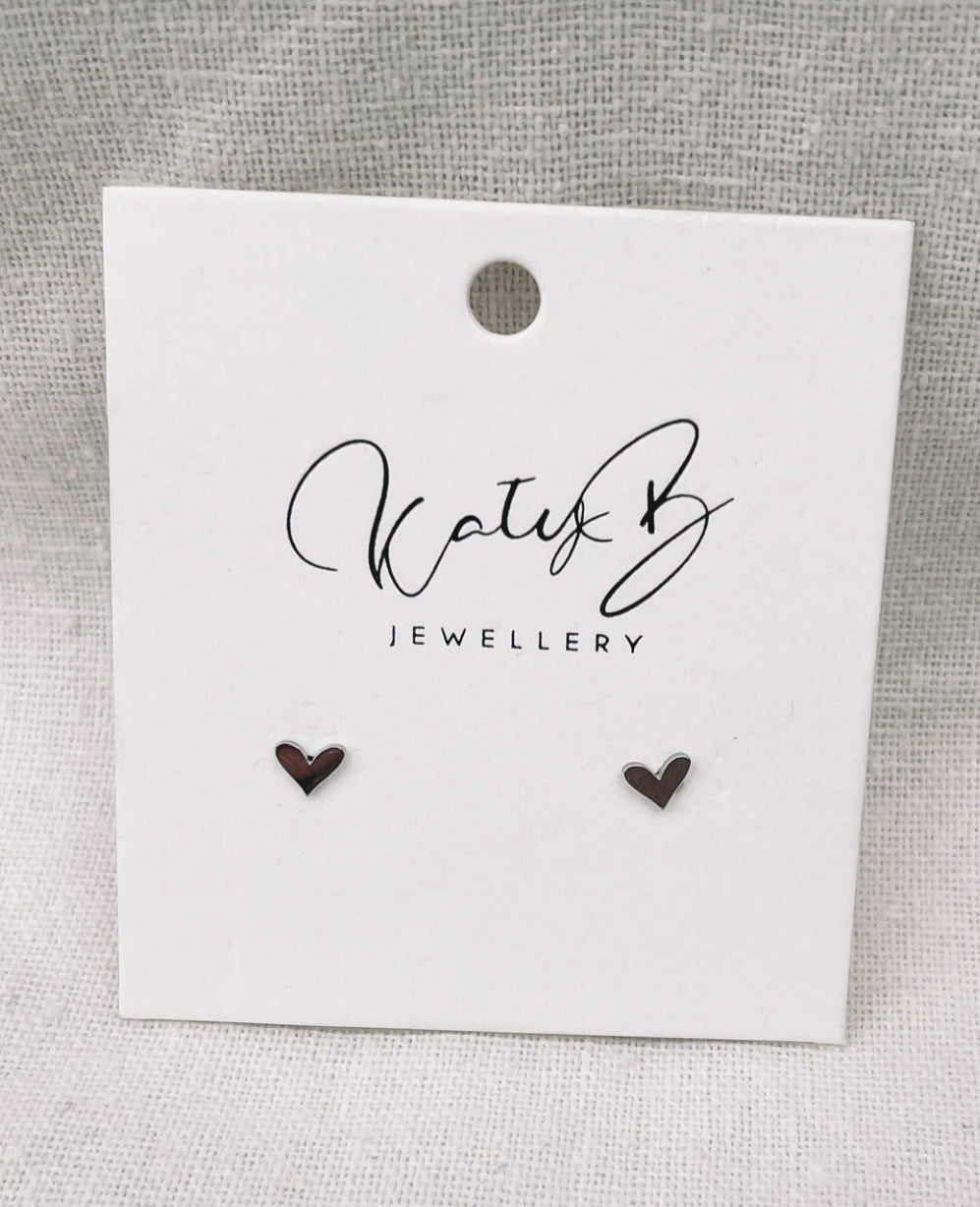 Earrings - Katy B - Mini Hearts