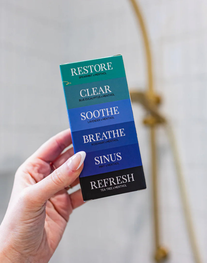 Shower Steamers - Pack of 6 - Menthol