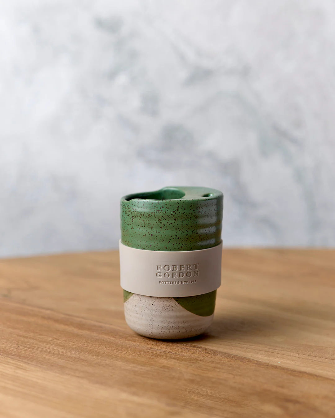 Travel Mug - Robert Gordon - Green Dipped
