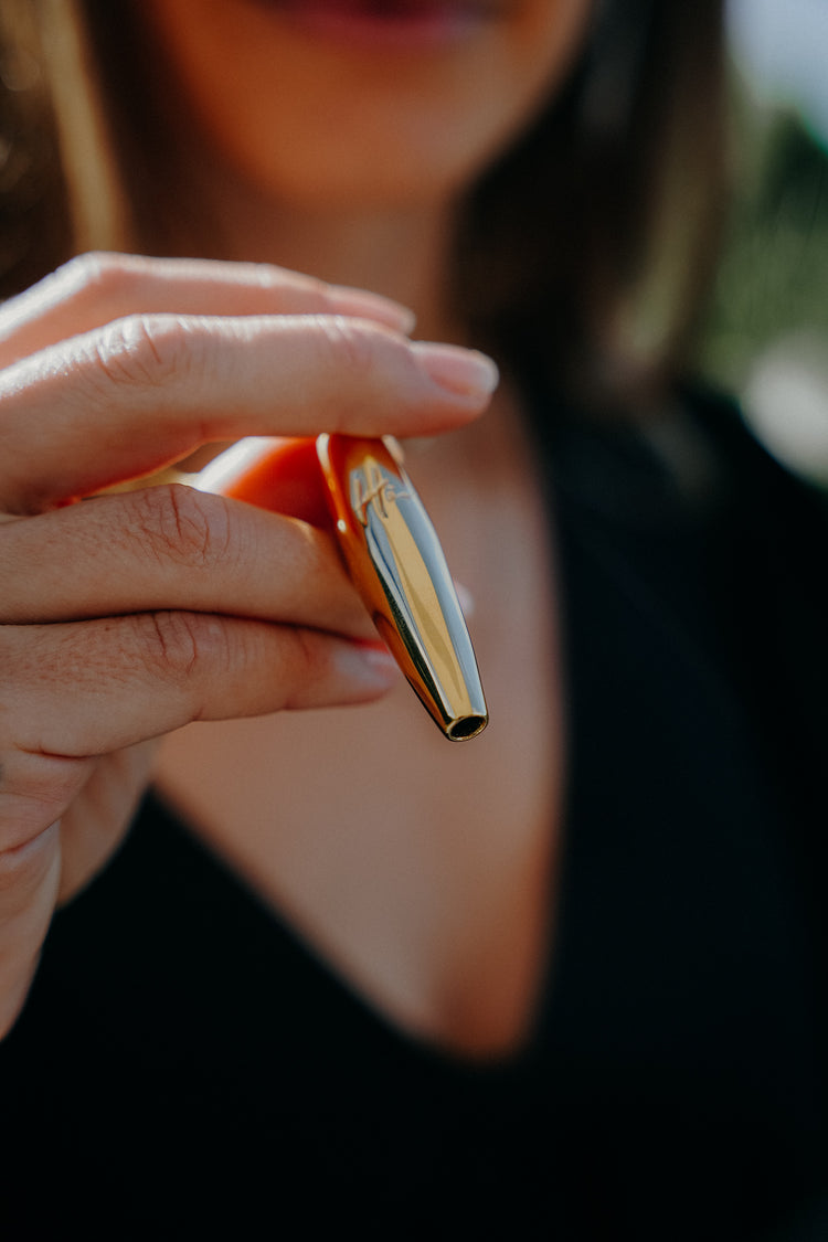 Hā Tool - Anxiety & Stress Relief Necklace - Gold