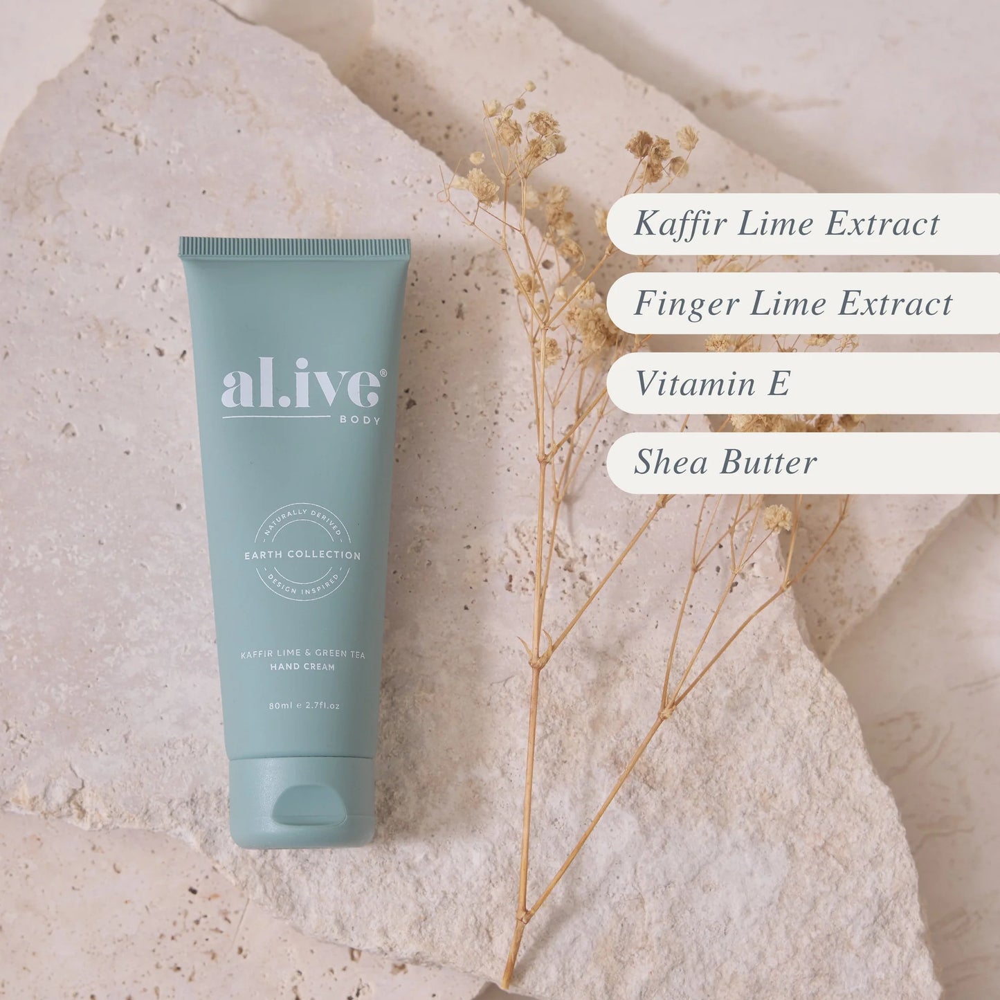 Hand Cream - Al.ive - Kaffir Lime & Green Tea
