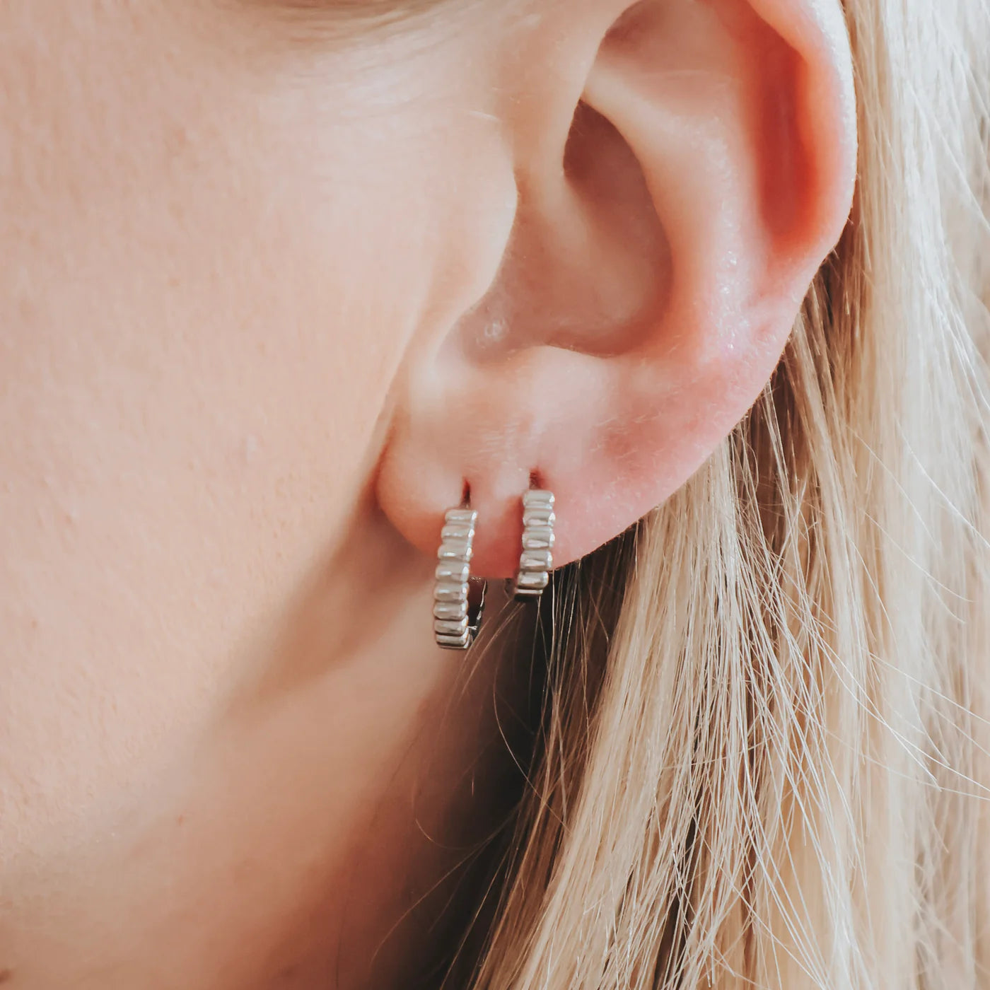 Earrings - Katy B - Mini Ribbed