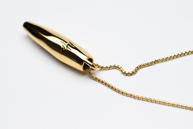 Hā Tool - Anxiety & Stress Relief Necklace - Gold
