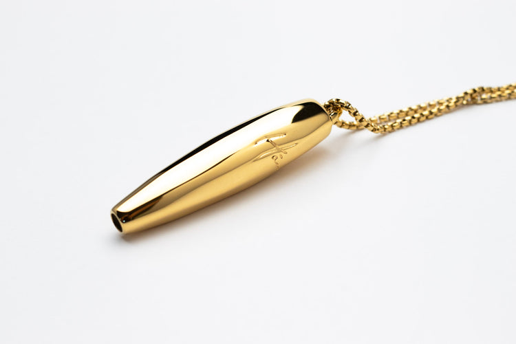 Hā Tool - Anxiety & Stress Relief Necklace - Gold
