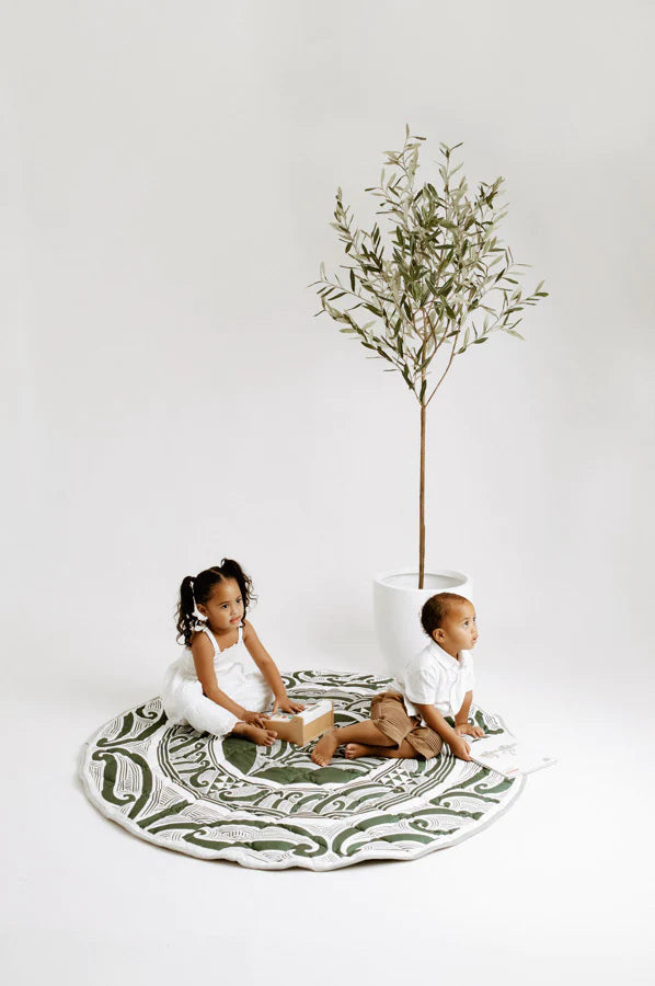Playmat - Hawaiiki Pēpi - Ngahere (Green)