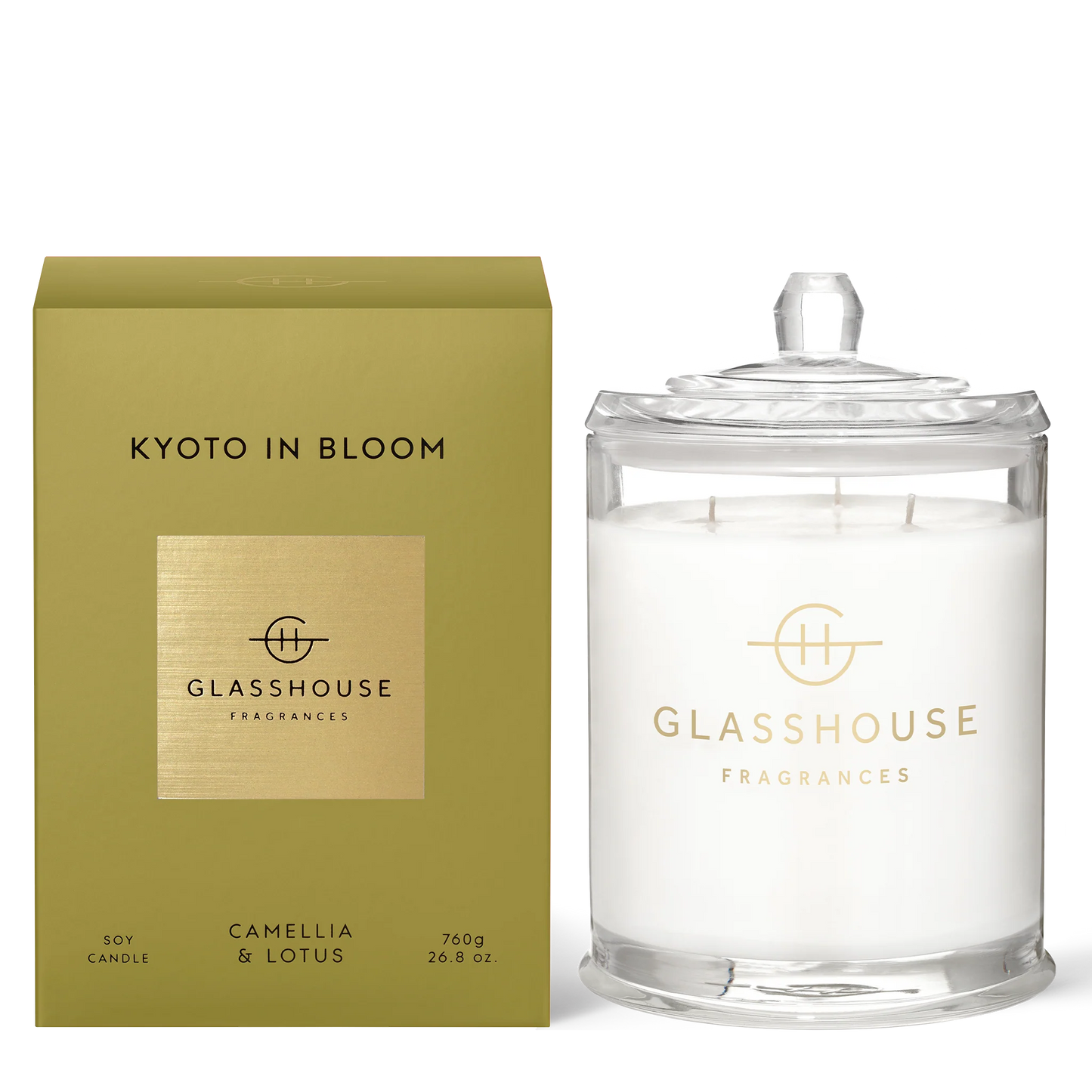Candle - Glasshouse - Kyoto in Bloom - 750g