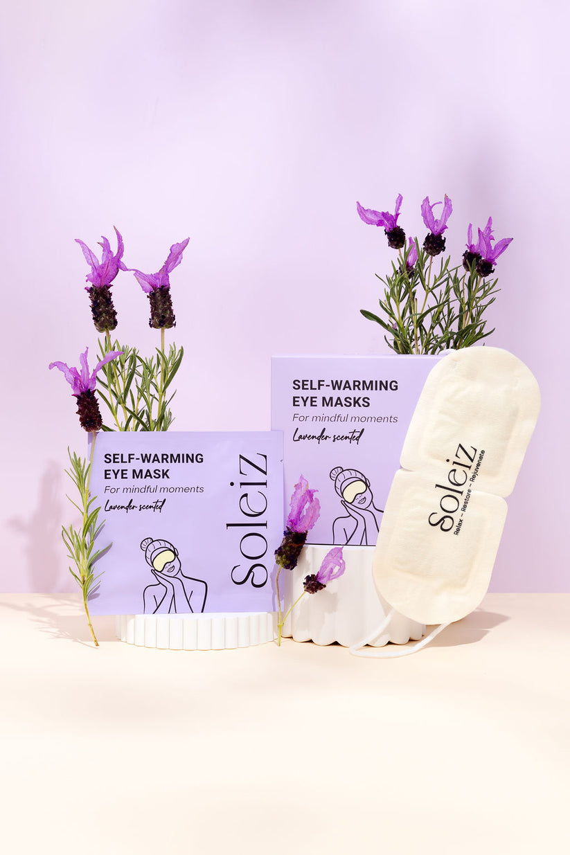 Self Warming Eye Mask - Lavender