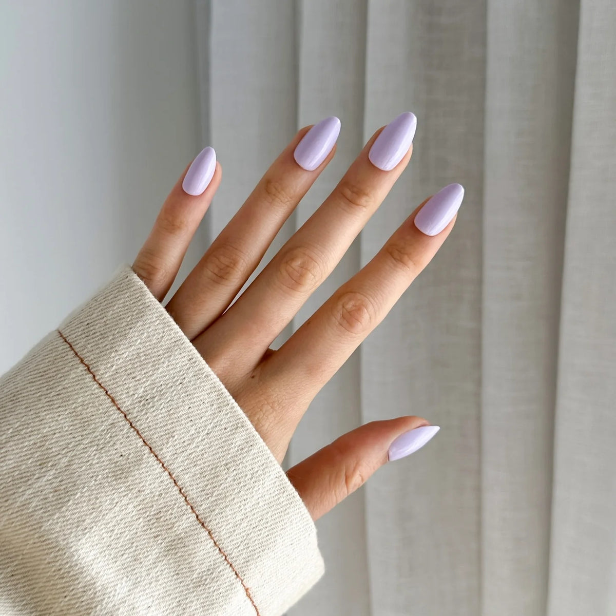 Nail Kit - Lilac (gel) Medium Almond - Pressing Nails