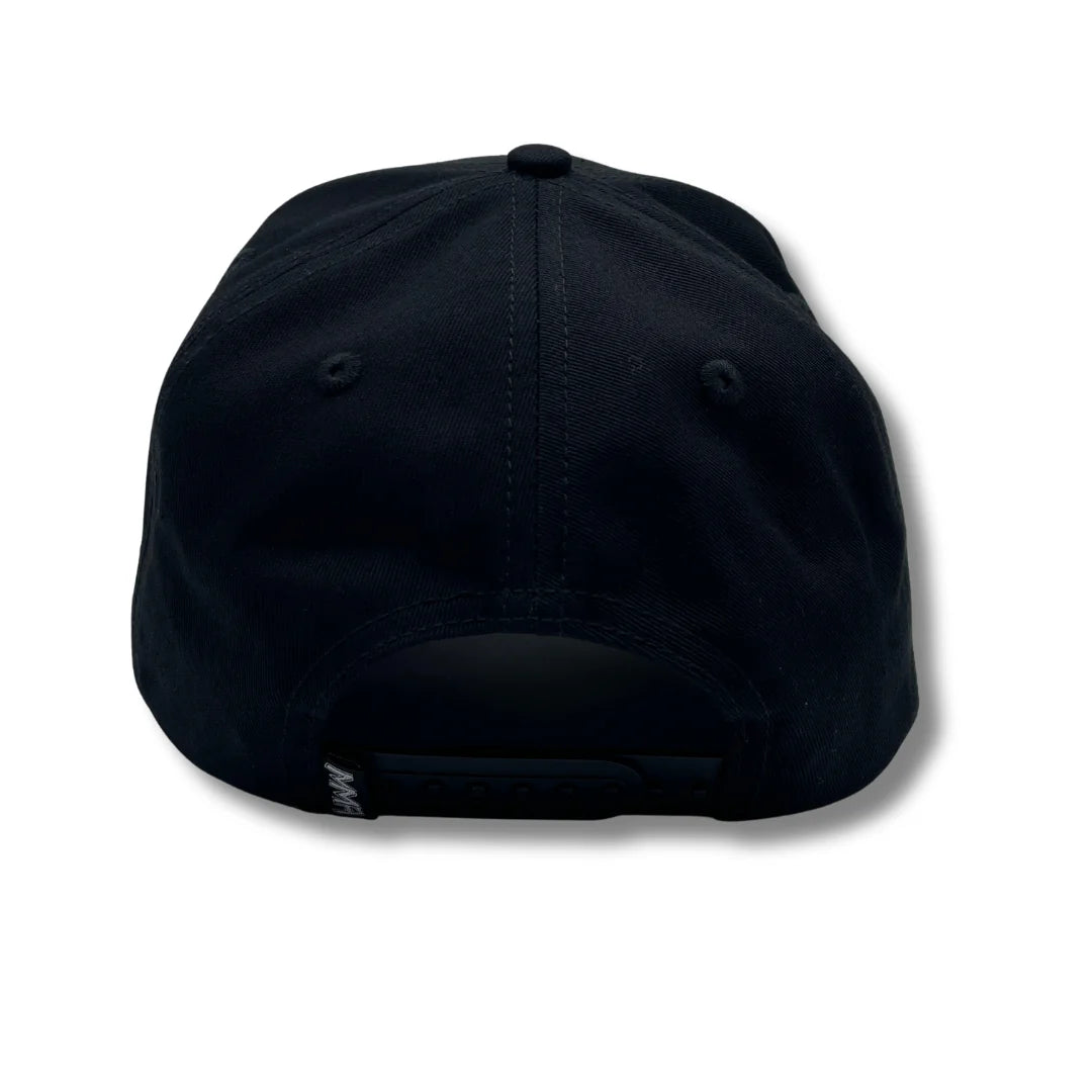 Snapback Cap MMA (Black-Rasta) - Māori Moana Adventures