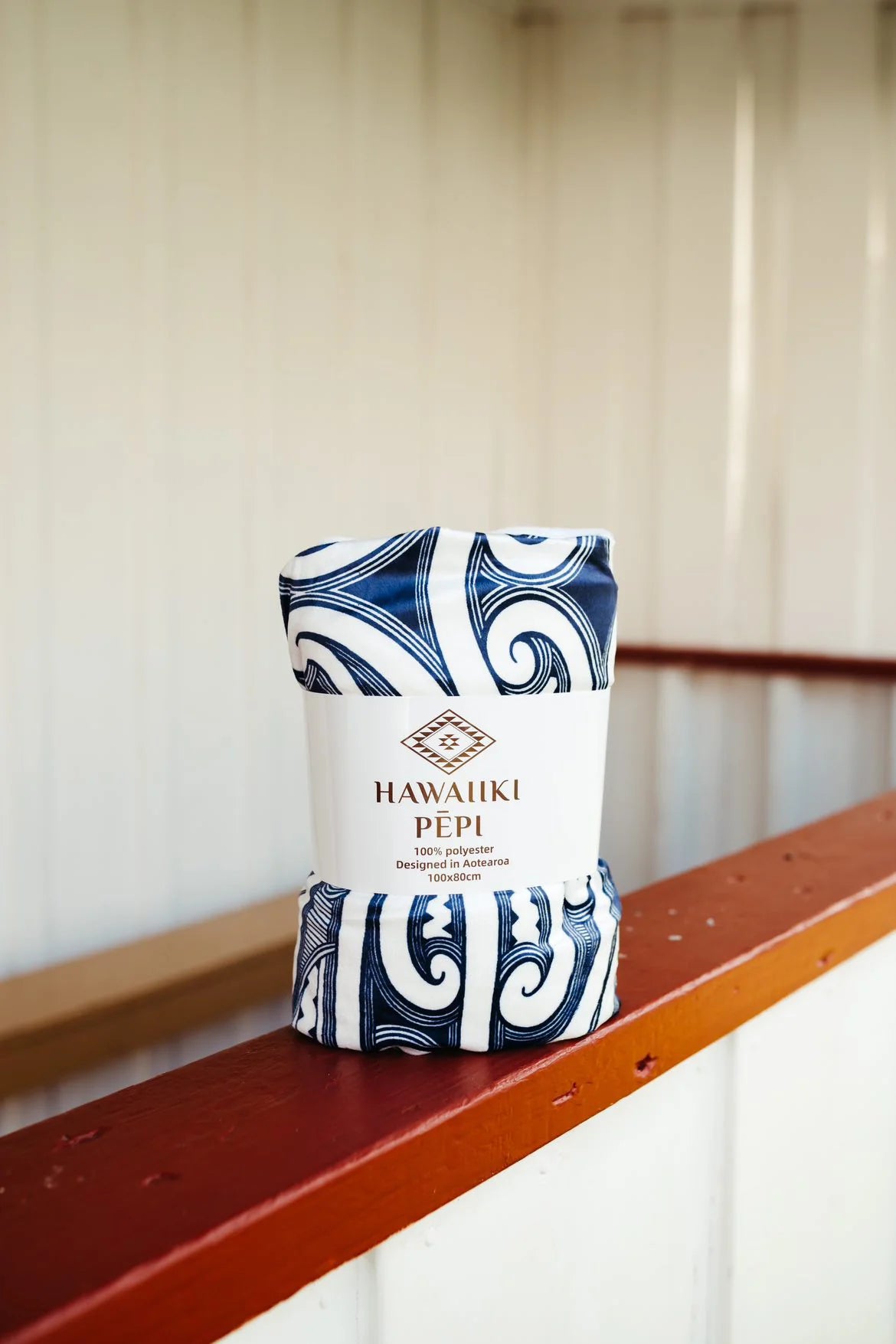 Pēpi Blanket / Minky - Hawaiiki Pēpi - Navy