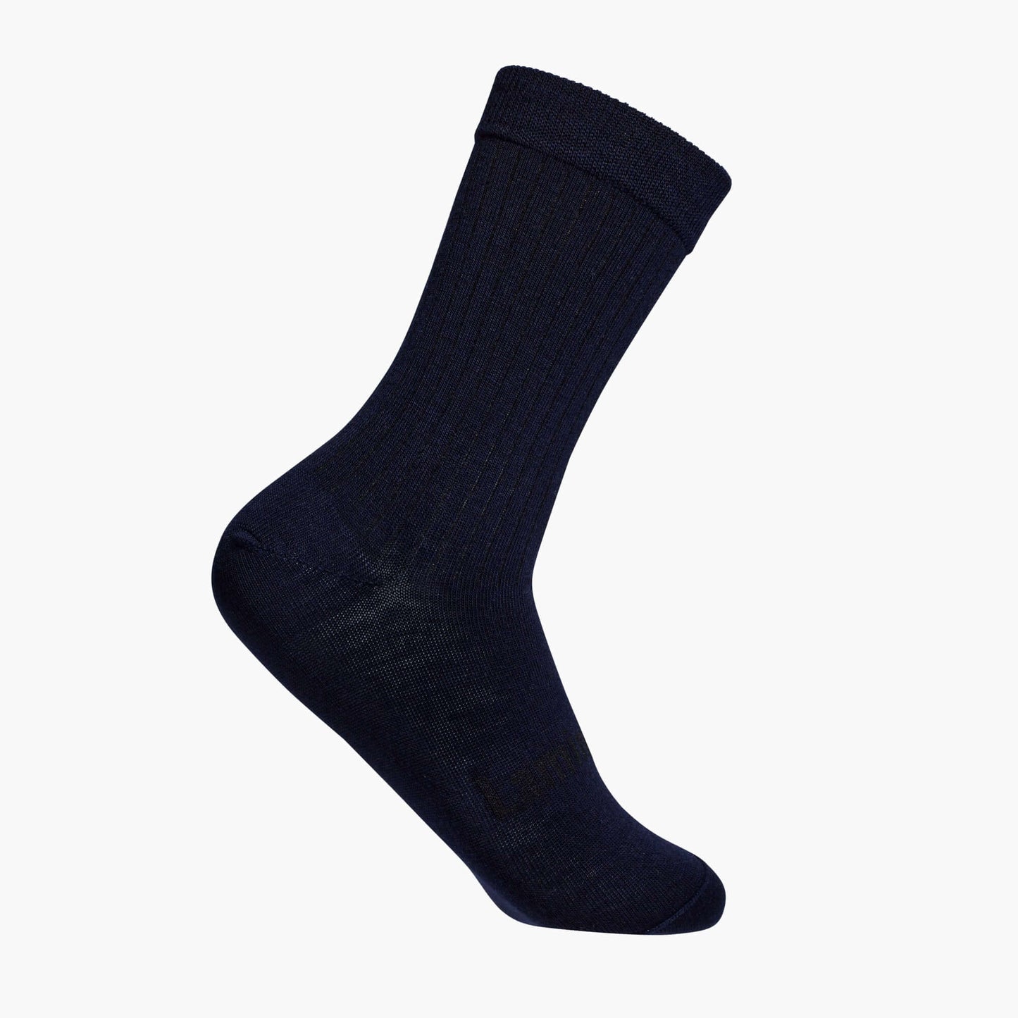 Merino Wool Crew Socks | MAN | Black - Lamington