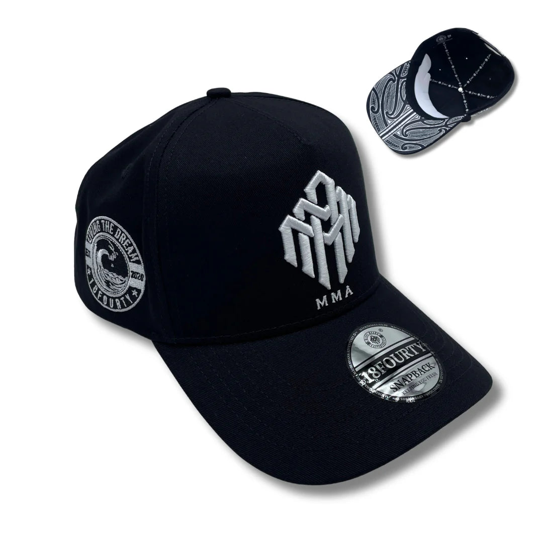 Snapback Cap MMA (Pango) - Māori Moana Adventures