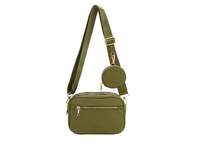 Crossbody Bag - Ponsonby - Olive - Moana Road