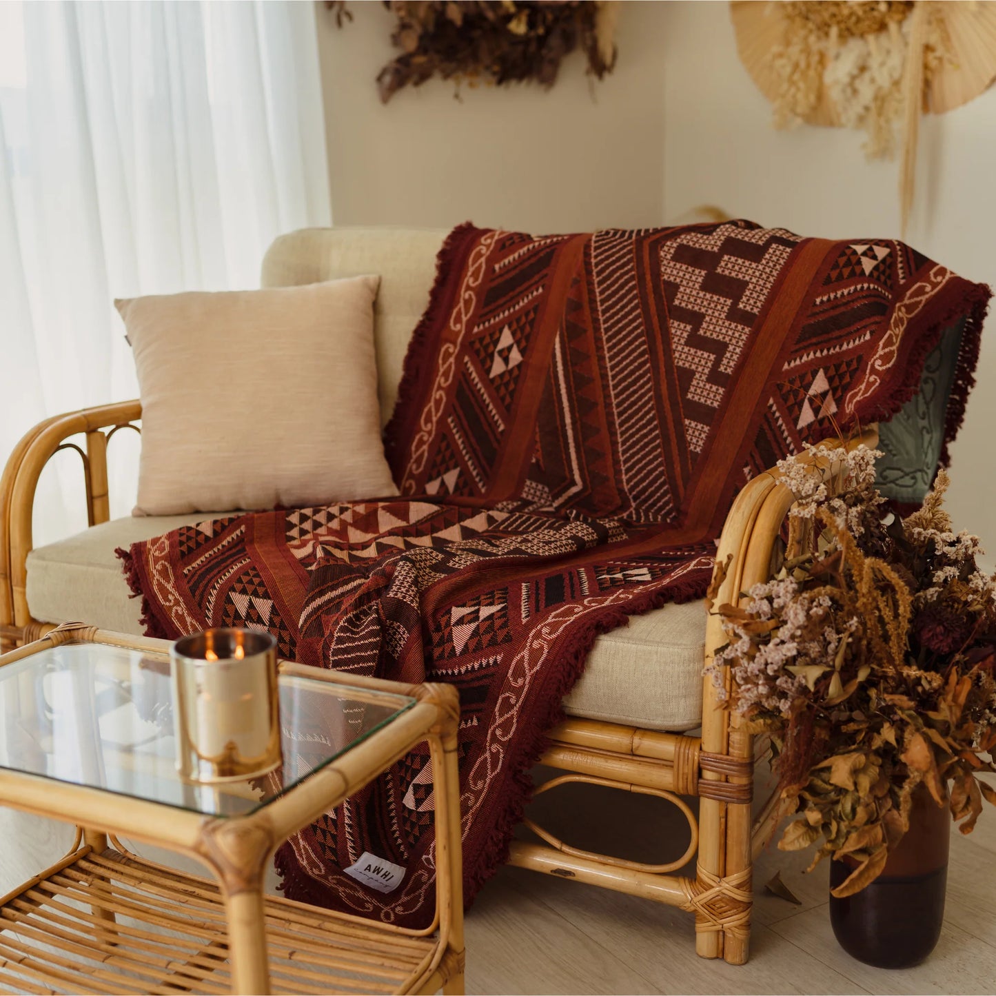 Mahana Throw - Rahota - Awhi Company